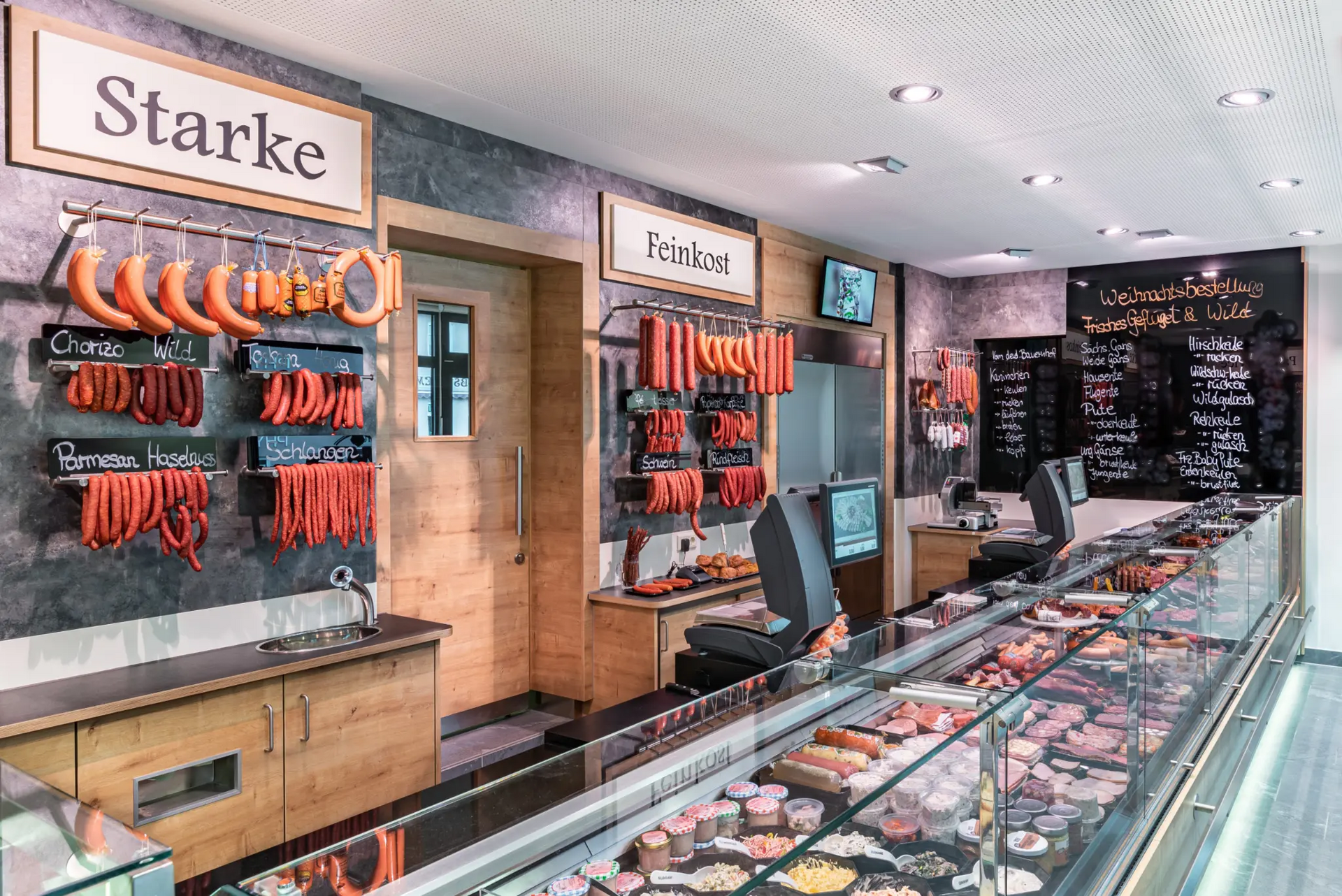 Fleischerei Starke Theke